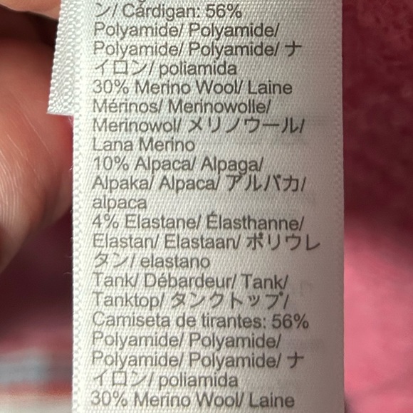 New JCrew Pink XL Sweater Set - Picture 6 of 6